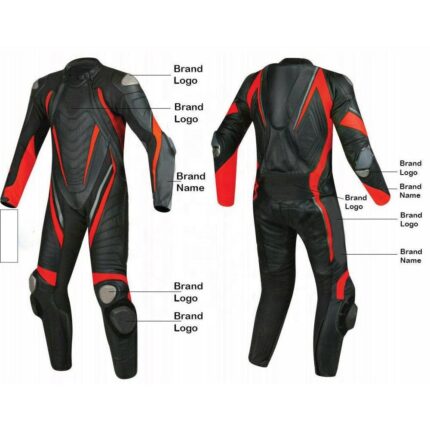 Motorbike leather suit