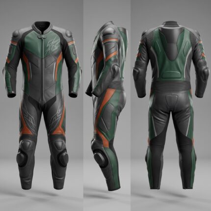 Leather suit